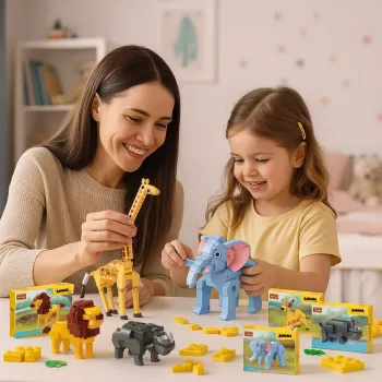 Koala Games G2667 Blocchi Animali (casuale)