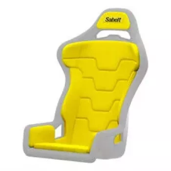 Sabelt SRS-1 Pads Kit set di cuscinetti di ricambio 20 mm in schiuma Racing Yellow