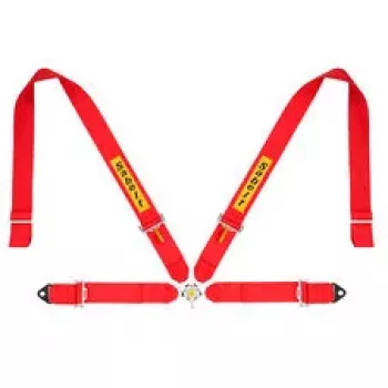 SABELT SIM RACING Sabelt cinture Sim Racing, cintura a 4 punti, regolabile, compatibile con serie P, S e X - rosso