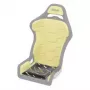 SABELT SIM RACING Sim Foam Pro Kit imbottitura sedile, forma stabile, ergonomica, 40x50 cm - nero