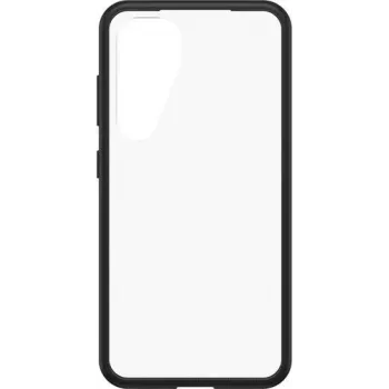 OtterBox React Series Custodia per Samsung Galaxy S24, Black Crystal