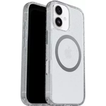 OtterBox Symmetry Series Clear Custodia MagSafe per Apple iPhone 17 - Stardust Clear