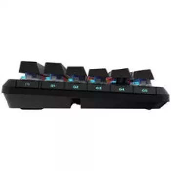 Corsair Vanguard 96 tastiera gaming wireless, meccanica, RGB, display LCD, layout DE - nero