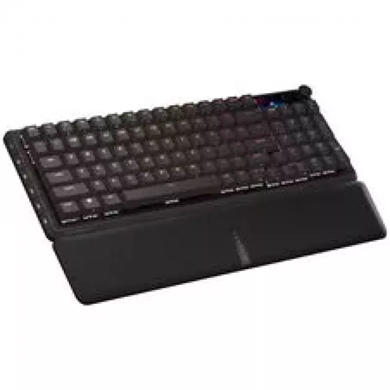 Corsair Vanguard 96 tastiera gaming wireless, meccanica, RGB, display LCD, layout DE - nero