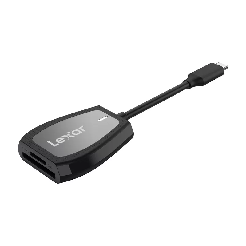 Lexar lettore di schede di memoria SD/microSD dual-slot, USB-C