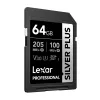 Lexar Professional SILVER PLUS SDXC 64GB scheda di memoria UHS-I U3 V30 A2