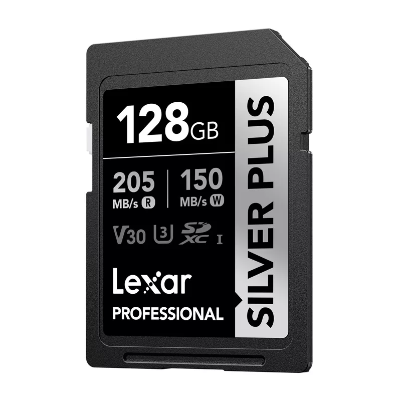 Lexar Professional SILVER PLUS SDXC 128GB scheda di memoria UHS-I U3 V30