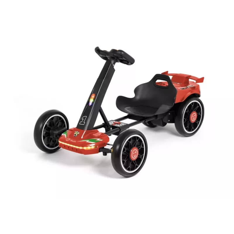 YOUIN e-Kart Red - accessorio go-kart hoverboard per hoverboard da 6,5 pollici-10 pollici