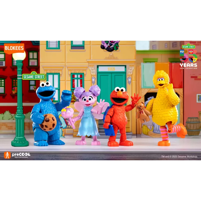 BLOKEES SESAME STREET FIGURES preCOOL S2 - ELMO figura da costruire