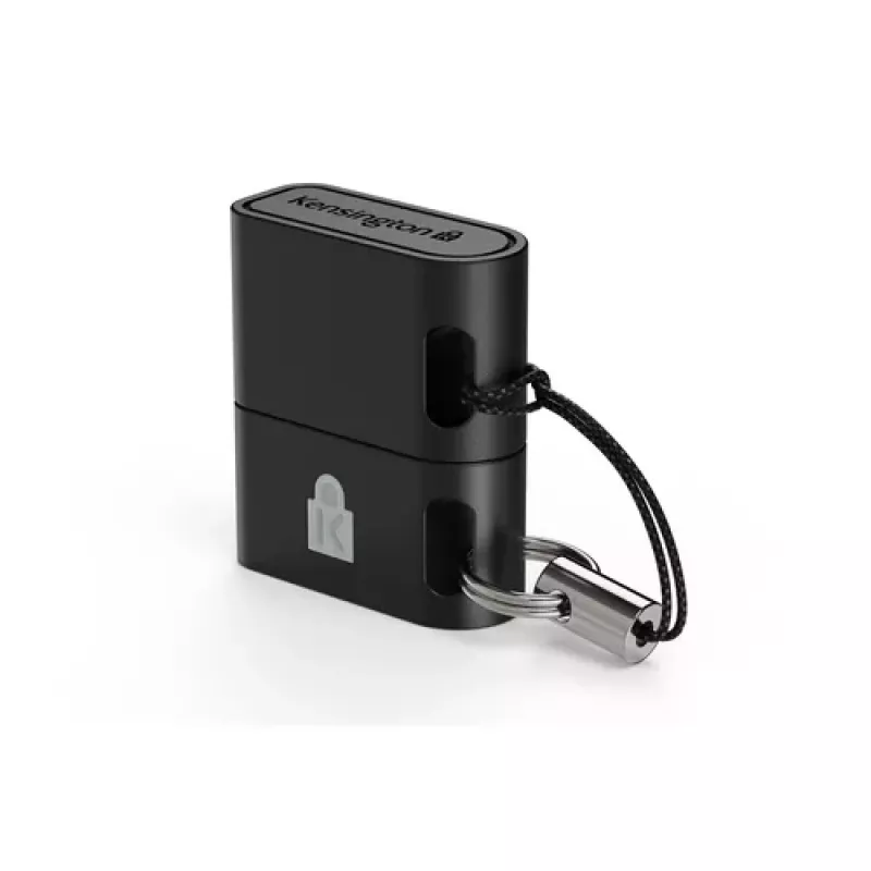 Kensington VeriMark IT 2.0 Lettore di impronte digitali, USB-C, FIDO2, Windows Hello, nero