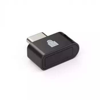Kensington VeriMark IT 2.0 Lettore di impronte digitali, USB-C, FIDO2, Windows Hello, nero