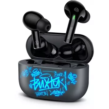 Buxton BTW4600 Grey - Auricolari in-ear TWS, grigio