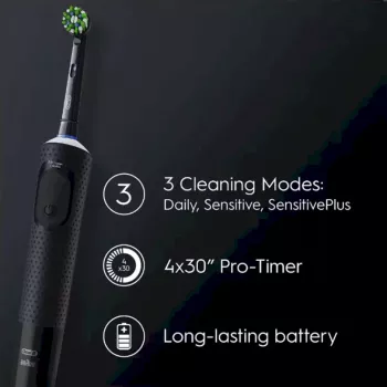 Oral-B Vitality Pro Clean CrossAction spazzolino elettrico, nero