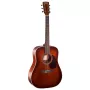 Cort Earth 70 BR Chitarra acustica - Dreadnought, tavola in abete Sitka massello, fondo e fasce in mogano, Natural Satin