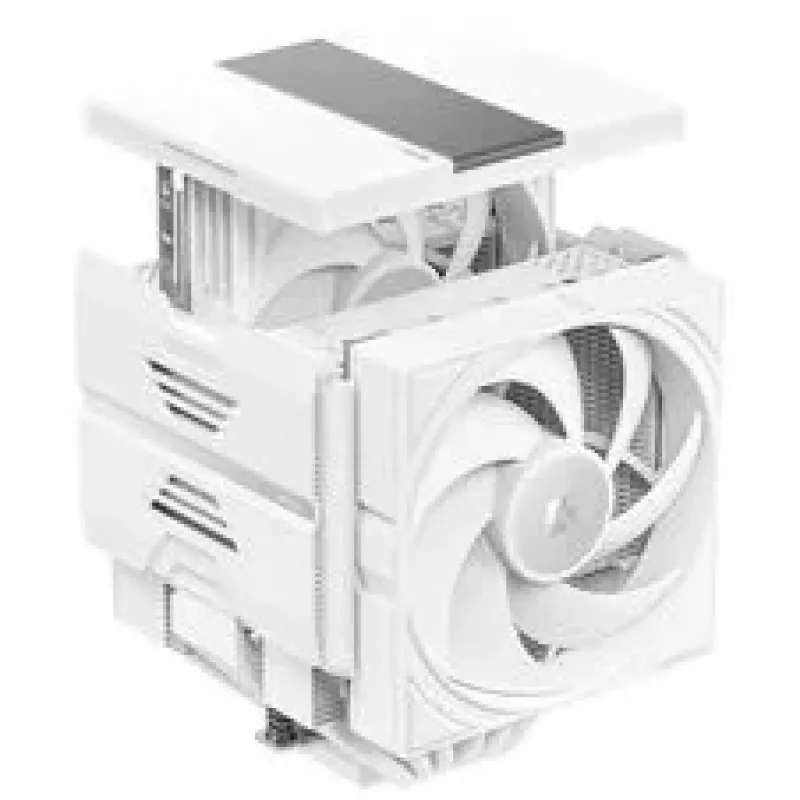 SUDOKOO SK620 dissipatore CPU, Dual-Tower - 2x 120mm, bianco