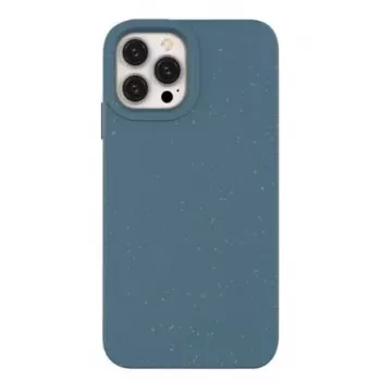 Eco cover in silicone biodegradabile per Apple iPhone 14 Pro blu