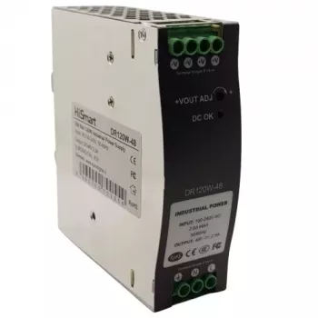 Alimentatore per guida DIN HISMART DR-120-48 48V 120W 2,5A