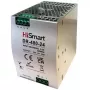 Alimentatore per guida DIN HISMART DR-480-24 24V 20A 480W