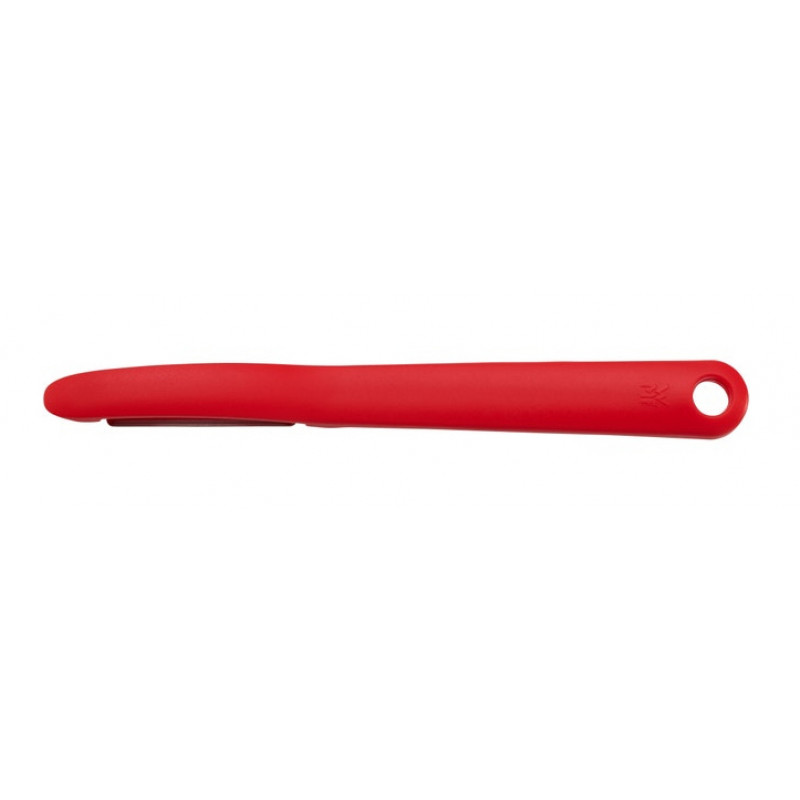 WMF Gourmet pelapatate e verdure con lama ondulata oscillante, acciaio inox Cromargan, argento