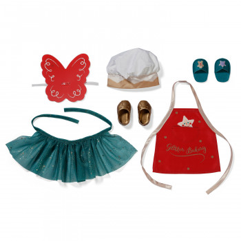 ZAPF CREATION BABY born calendario dell'avvento 2024 – 24 sorprese, vestiti e accessori per bambole, dai 3 anni