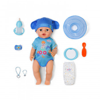 ZAPF CREATION Baby born Jonas Click & Play bambola 43cm