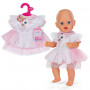 ZAPF CREATION BABY born vestito cigno 43cm outfit per bambola