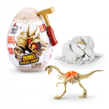 Zuru Robo Alive Mini Dino Fossil Find - Set di scavo con figura da collezione (assortito)