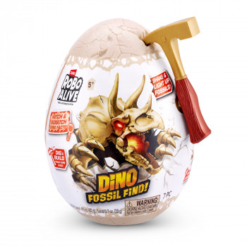 Zuru Robo Alive Mini Dino Fossil Find - Set di scavo con figura da collezione (assortito)