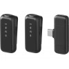 SANDBERG Streamer USB-C Wireless Mic x2 - Set doppio microfono - 20 Hz - 20 kHz