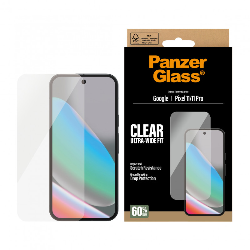 PanzerGlass Ultra-Wide Fit pellicola protettiva per display per Google Pixel 11 / 11 Pro