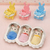 Sylvanian Families set starter tre gemelli - set gioco accessori per la cura dei bebè