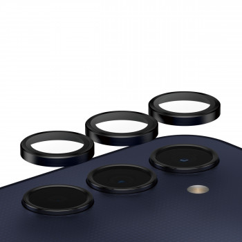PanzerGlass Hoops protezione per obiettivo fotocamera per Samsung Galaxy A25 5G, nero