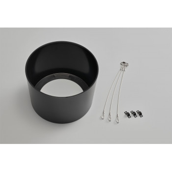 Yamaha PK-C4B kit di sospensione per diffusori da soffitto VXC2F, nero