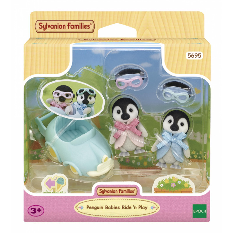 Sylvanian Families set pinguino da guidare e giocare