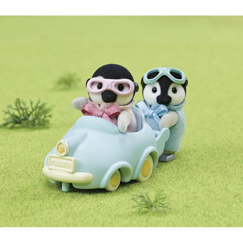 Sylvanian Families set pinguino da guidare e giocare