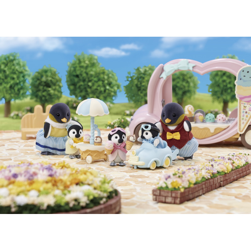Sylvanian Families set pinguino da guidare e giocare