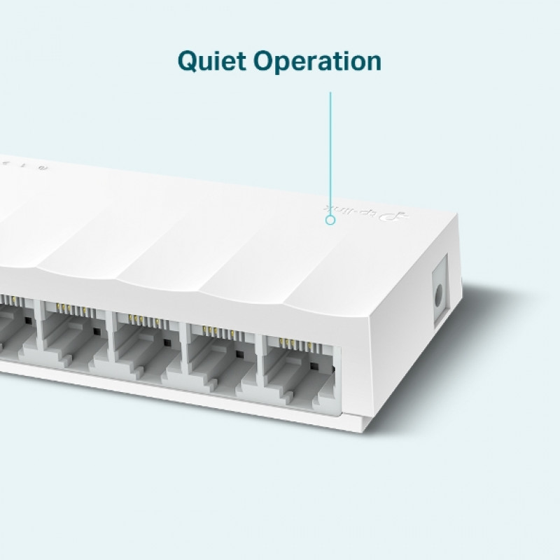 TP-Link TL-LS1008 switch di rete desktop 8 porte 10/100Mbps