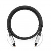 Cavo audio ottico digitale Toslink UGREEN, alluminio intrecciato, 1 m grigio