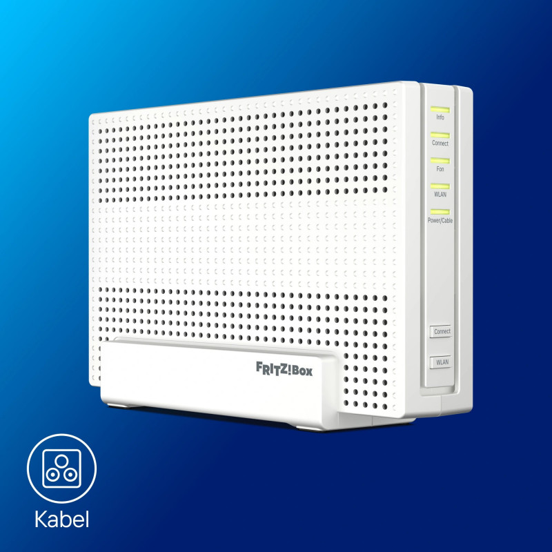 AVM FRITZ!Box 6690 Pro Cable – router via cavo DOCSIS 3.1 con Wi-Fi 6, 2.5 GbE, Mesh, DECT