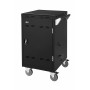 LEBA Flex 24 trolley per notebook per 24 notebook fino a 15,6 pollici - grigio chiaro/antracite