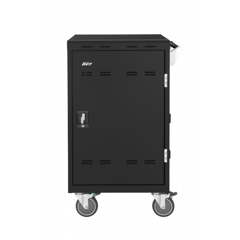 LEBA Flex 24 trolley per notebook per 24 notebook fino a 15,6 pollici - grigio chiaro/antracite