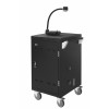 LEBA Flex 24 trolley per notebook per 24 notebook fino a 15,6 pollici - grigio chiaro/antracite
