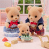 EPOCH Sylvanian Families famiglia orsi Biscuit - 4 figure da collezione