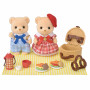 Set da gioco EPOCH Sylvanian Families Biscuit Bear fratelli picnic divertimento