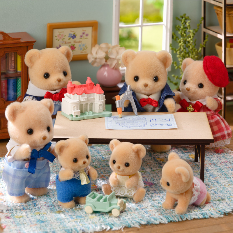 Set da gioco EPOCH Sylvanian Families Biscuit Bear fratelli picnic divertimento