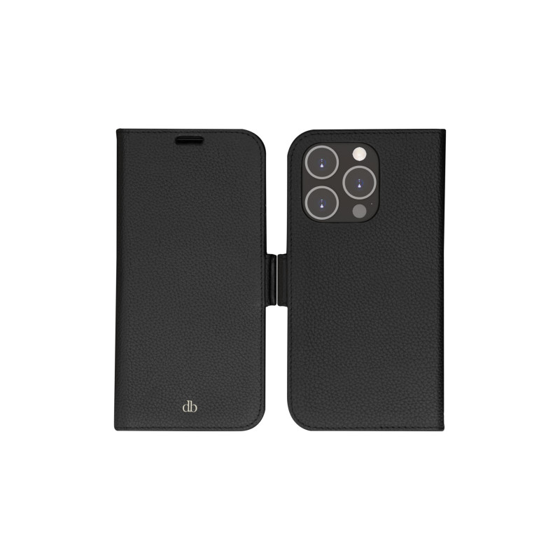 dbramante1928 New York custodia portafoglio 2-in-1 per iPhone 14 Pro - nero