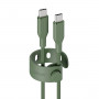 PanzerGlass Racing cavo USB-C a USB-C 60W 1,2 m verde