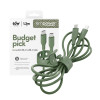 PanzerGlass Racing cavo USB-C a USB-C 60W 1,2 m verde