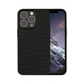 dbramante1928 Dune custodia iPhone 14 Pro nero pelle pieno fiore