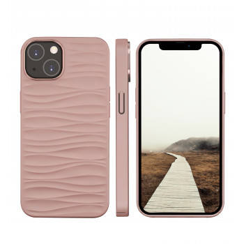 dbramante1928 Dune custodia in pelle per iPhone 14 - rosa